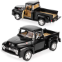 Машинка Kinsmart Ford F-100 Pickup 1956 1:38 інерційна, чорна Машинка Kinsmart Ford F-100 Pickup 1956 1:38 інерційна, чорна