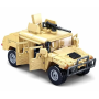 Конструктор Sluban Армія Hummer H2 - Бойовий позашляховик, 265 деталей Конструктор Sluban Армія Hummer H2 - Бойовий позашляховик, 265 деталей