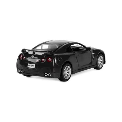 Металева інерційна машинка Kinsmart Nissan GT-R R35 1:36, чорний