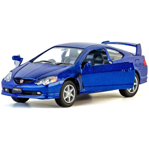 Інерційна металева машинка Kinsmart Honda Integra Type R 1:34, синя