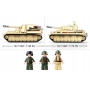 Конструктор Sluban WW2: Танк PzKpfw IV і Wespe 543 деталі Конструктор Sluban WW2: Танк PzKpfw IV і Wespe 543 деталі