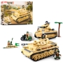 Конструктор Sluban WW2: Танк PzKpfw IV і Wespe 543 деталі Конструктор Sluban WW2: Танк PzKpfw IV і Wespe 543 деталі
