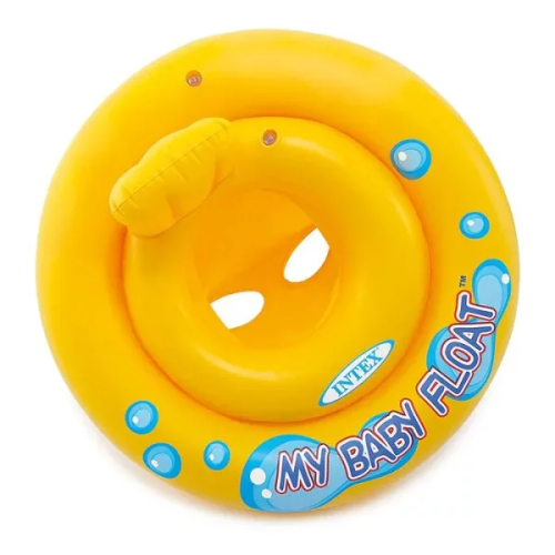 Круг надувний Intex 59574NP My Baby Float 67 см з сидінням, від 1 до 2 років