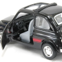 Інерційна металева машинка Kinsmart Fiat 500 1957, 1:24, чорна Інерційна металева машинка Kinsmart Fiat 500 1957, 1:24, чорна