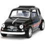 Інерційна металева машинка Kinsmart Fiat 500 1957, 1:24, чорна Інерційна металева машинка Kinsmart Fiat 500 1957, 1:24, чорна