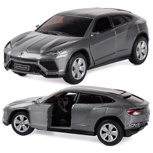 Металева машинка Kinsmart Lamborghini Urus 1:38, двері відчиняються