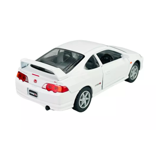 Металева інерційна машинка Kinsmart Honda Integra Type R 1:34, біла