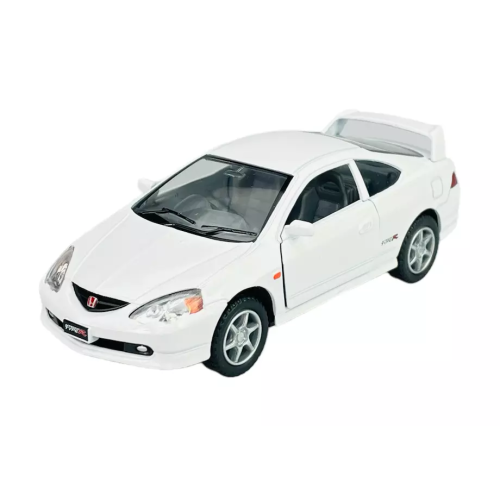 Металева інерційна машинка Kinsmart Honda Integra Type R 1:34, біла