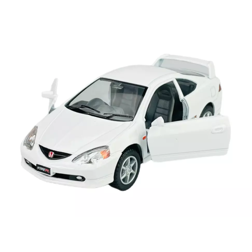 Металева інерційна машинка Kinsmart Honda Integra Type R 1:34, біла