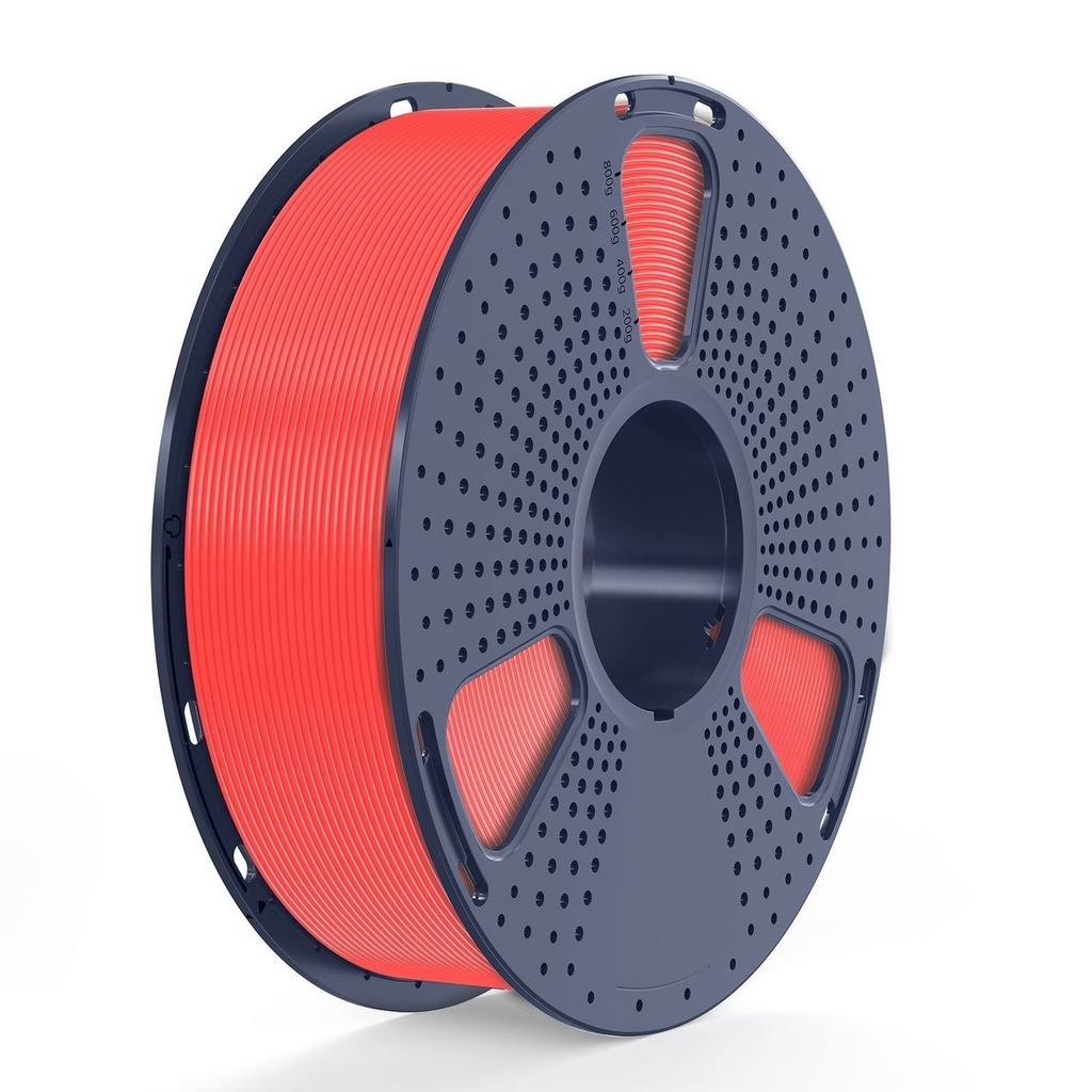 Filament SUNLU PLA Neon 1.75 mm Red/Glow In The Dark Red, 1 kg — photo 3