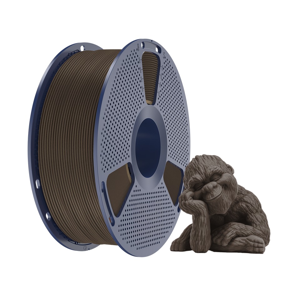 Filament SUNLU PLA WOOD 1.75 mm Walnut WOOD, 1 kg — photo 3