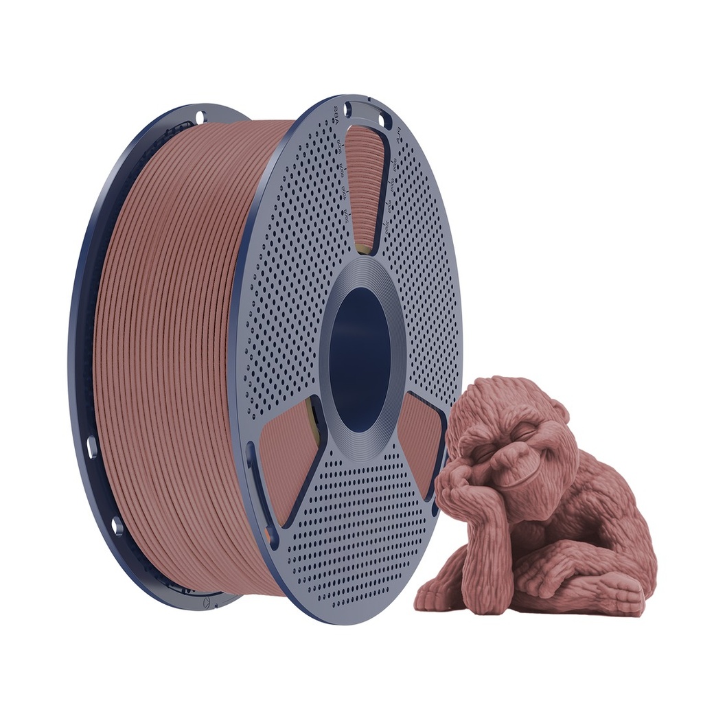 Filament SUNLU PLA WOOD 1.75 mm Cherry WOOD, 1 kg — photo 3