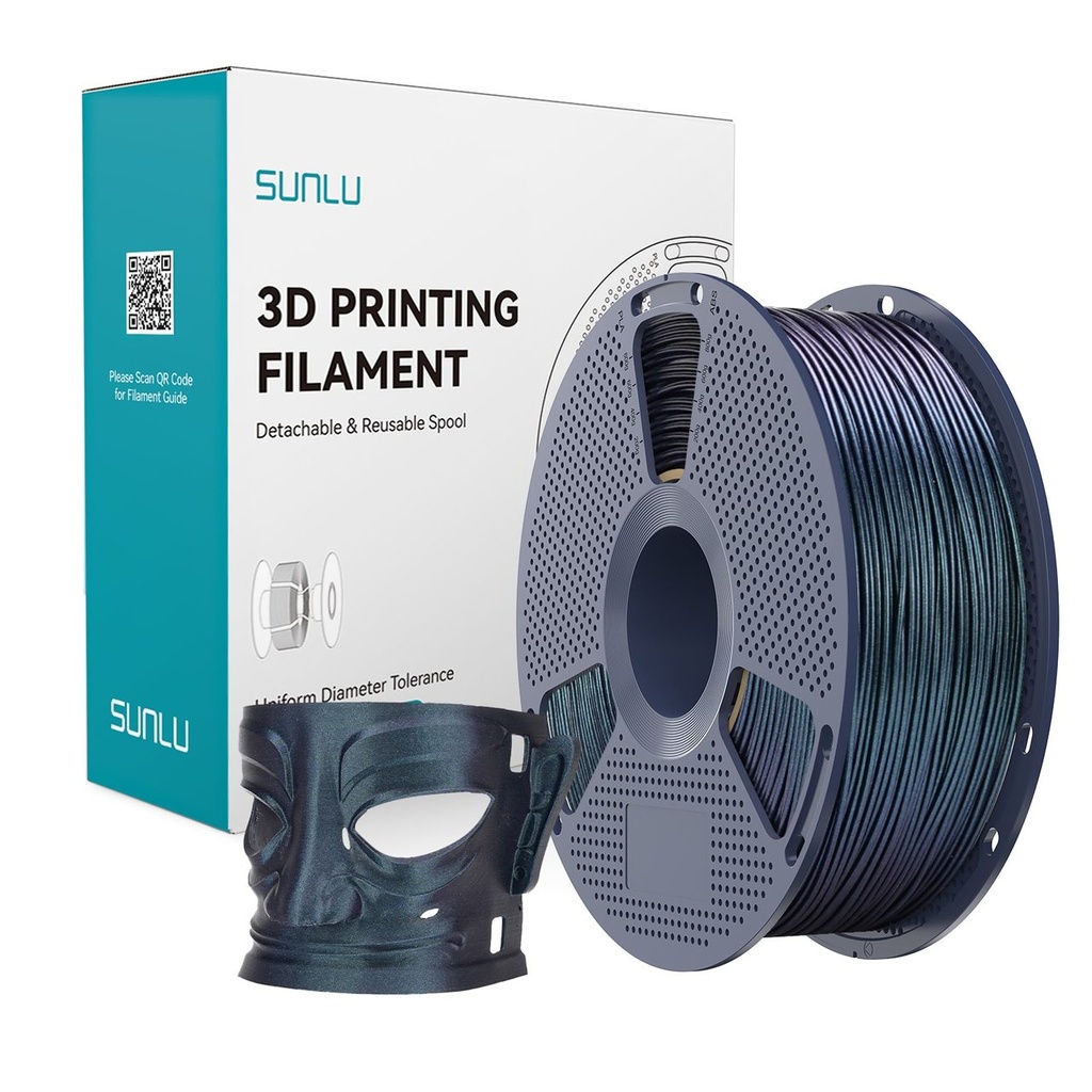 Filament SUNLU PLA Galaxy 1.75 mm, Star Flow/Starlit Flow 1 kg — photo 2