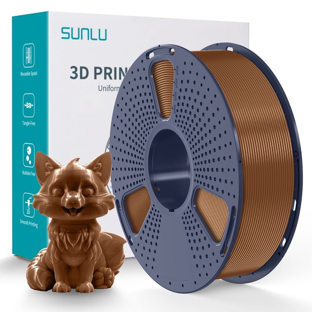 Filament SUNLU PETG Brown(Coffee) 1 kg — photo 2