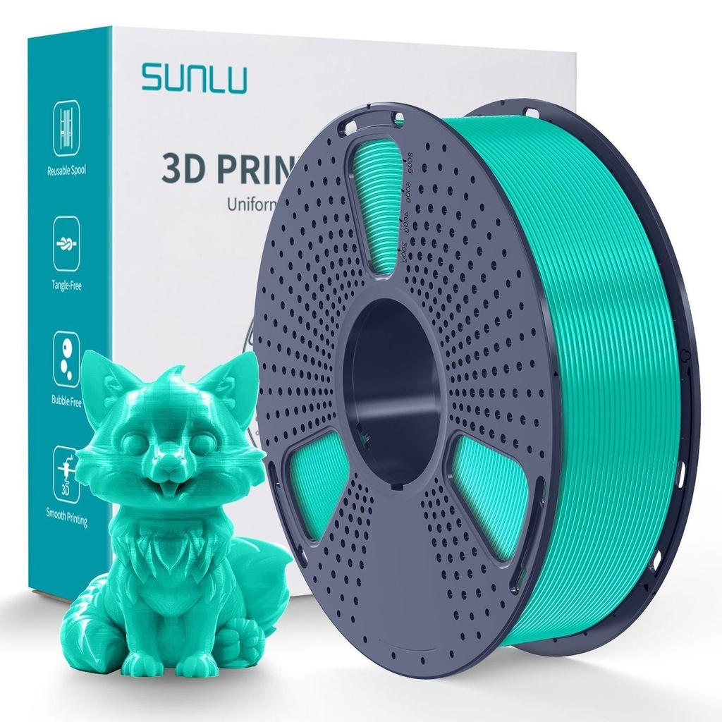 Filament SUNLU PETG 1.75 mm Green(Mint), 1 kg — photo 2