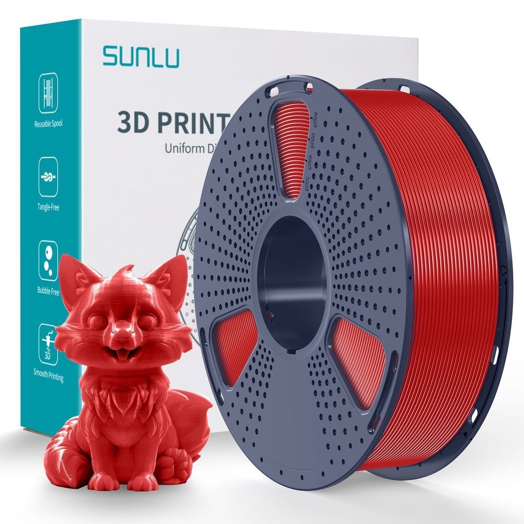 Filament SUNLU PETG Red 1 kg — photo 2