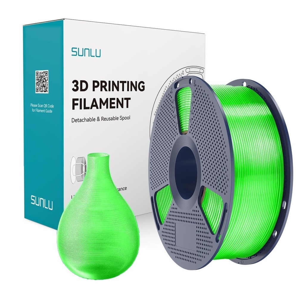 Filament SUNLU PETG 1.75 mm Transparent(Green)/Transparent Green, 1 kg — photo 2