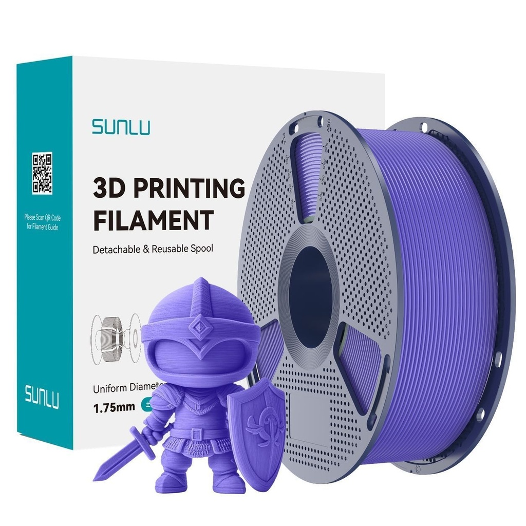 Filament SUNLU PETG 1.75 mm Purple Lavender Purple, 1 kg — photo 2