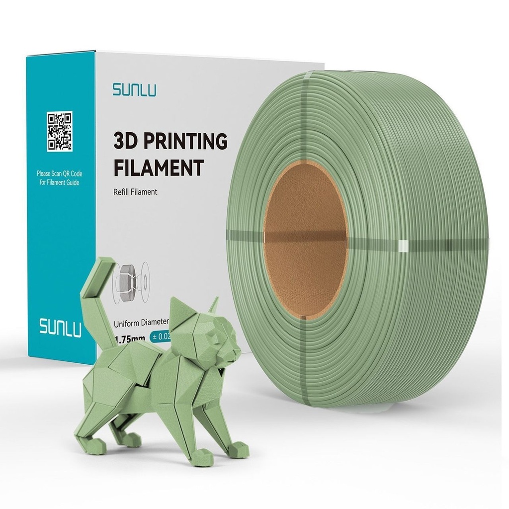Filament SUNLU REFILLS PETG 1.75 mm Camouflage Green, 1 kg — photo 2
