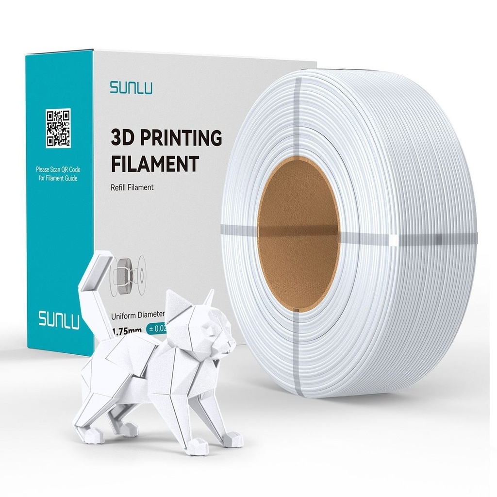 Filament SUNLU REFILLS PETG 1.75 mm Ceramic, 1 kg — photo 2