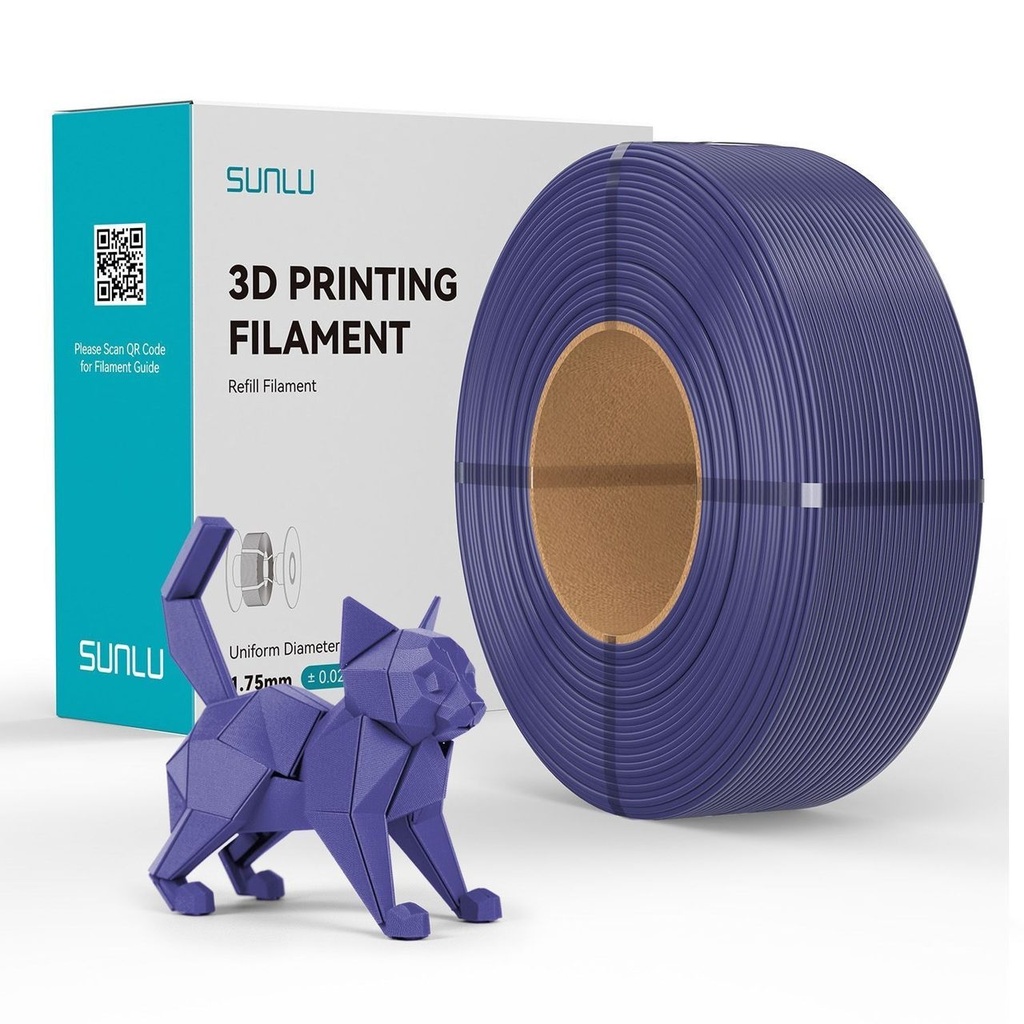 Filament SUNLU REFILLS PETG 1.75 mm Dark-Blue/Navi Blue, 1 kg — photo 2