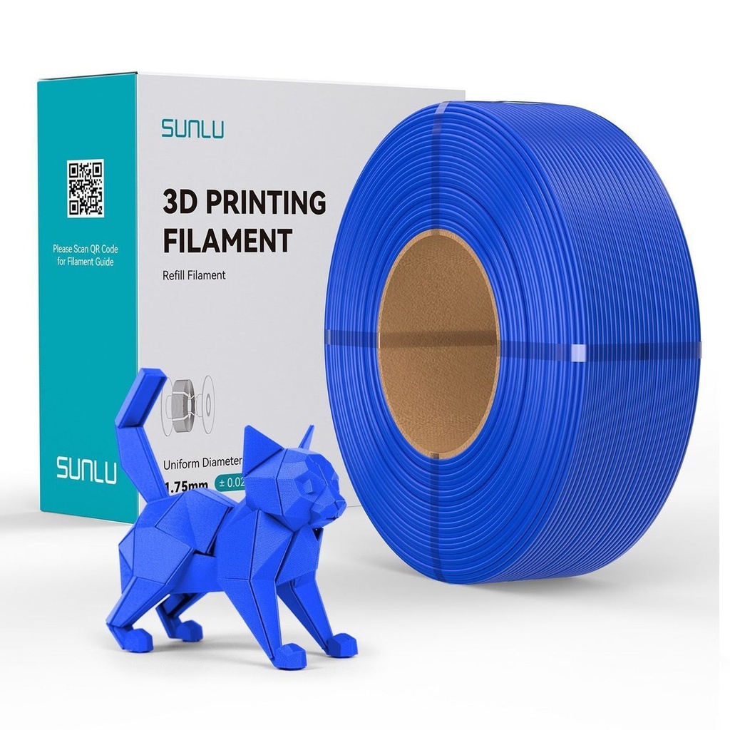 Filament SUNLU REFILLS PETG 1.75 mm Blue, 1 kg — photo 2