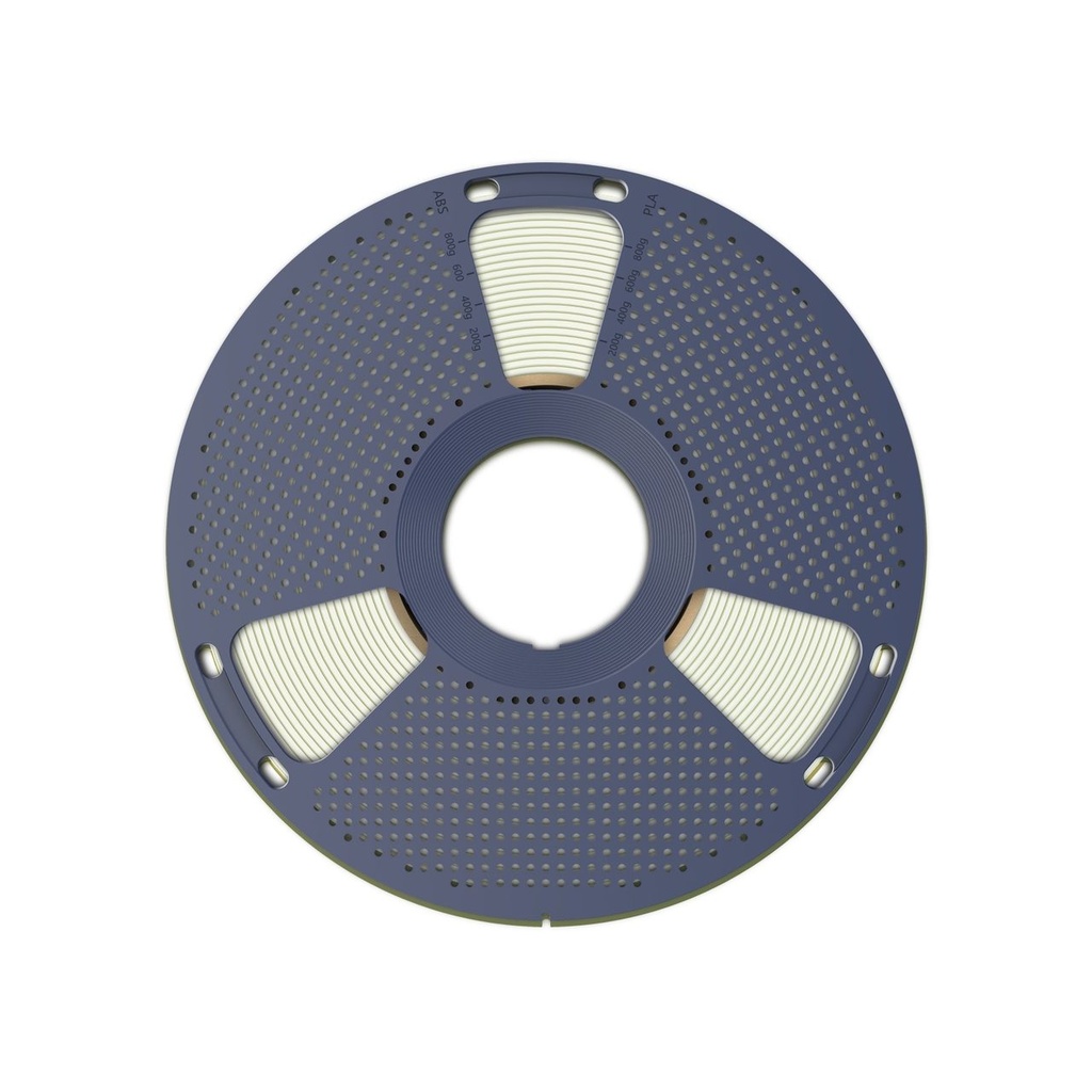 Filament SUNLU PETG Neon 1.75 mm White to Blue/ Glow In The Dark White (White to Blue), 1 kg — photo 2