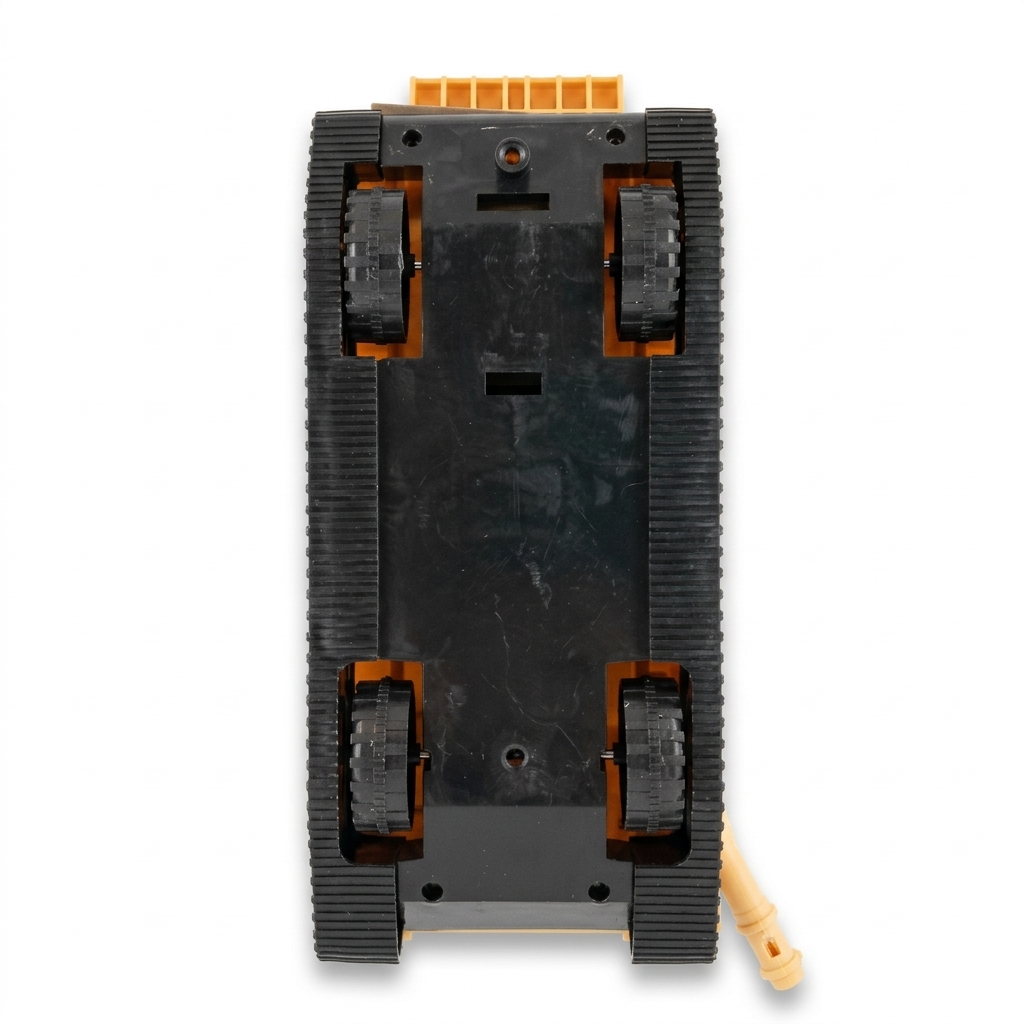 Sand tank underside — source-faithful Gemini studio cleanup