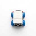 Sasha 260571 / White bus — evidenced overhead roof view