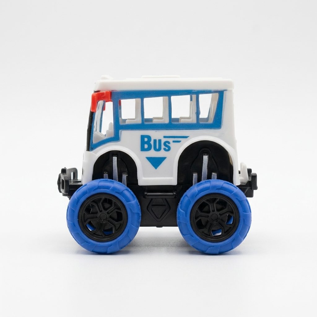 Sasha 260571 / White bus — evidenced side view