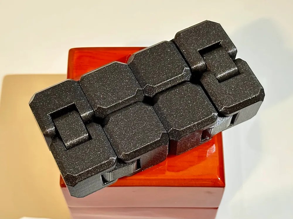 Angled Fidget Cube Toy photo 2