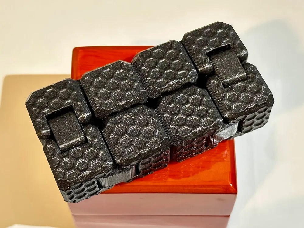 Angled Fidget Cube Toy photo 3