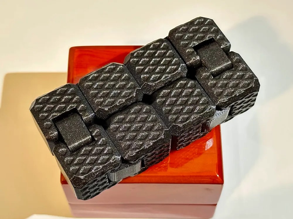 Angled Fidget Cube Toy photo 4