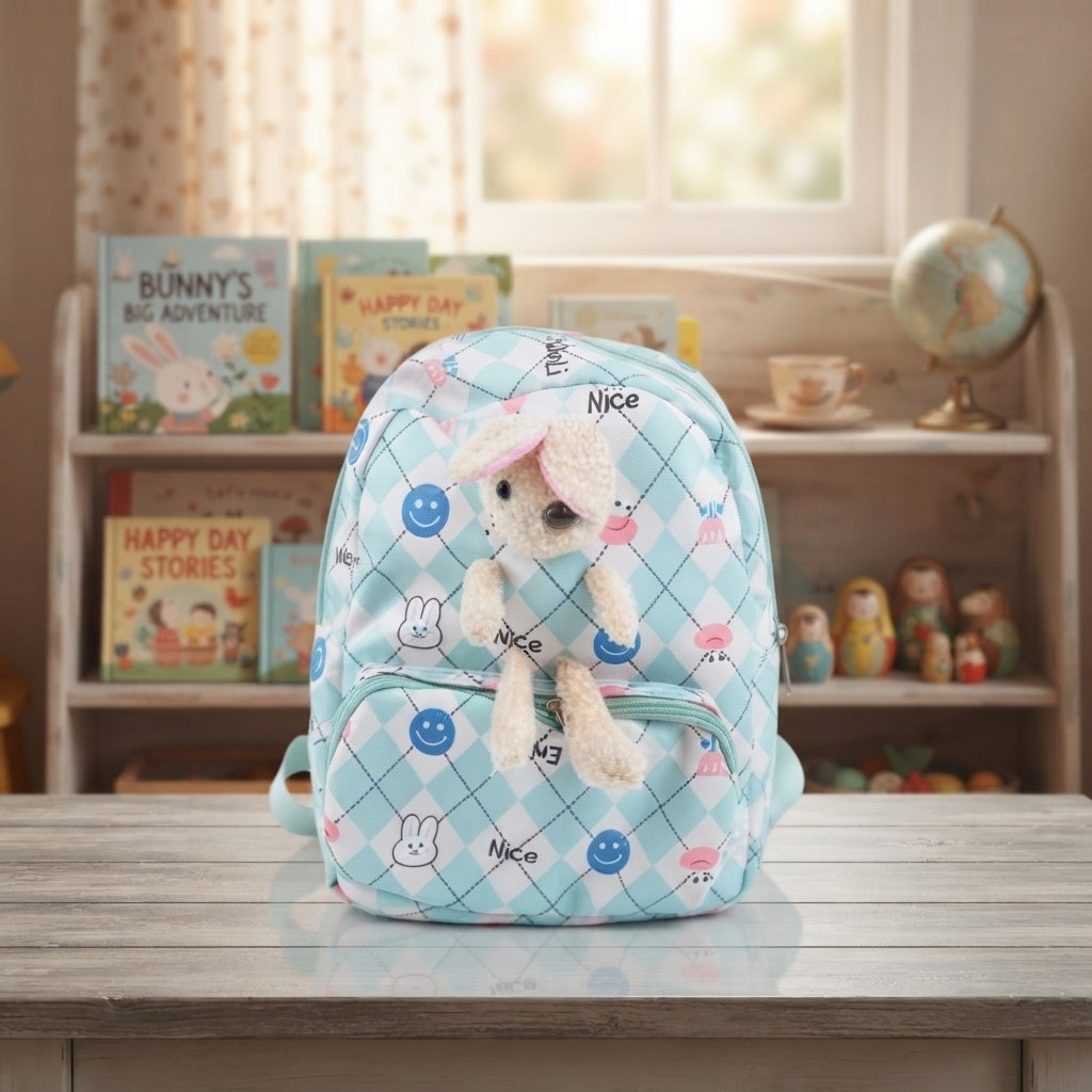 Blue Bunny Kids Backpack photo 4