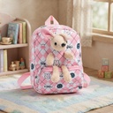 Pink Bunny Kids Backpack photo 2
