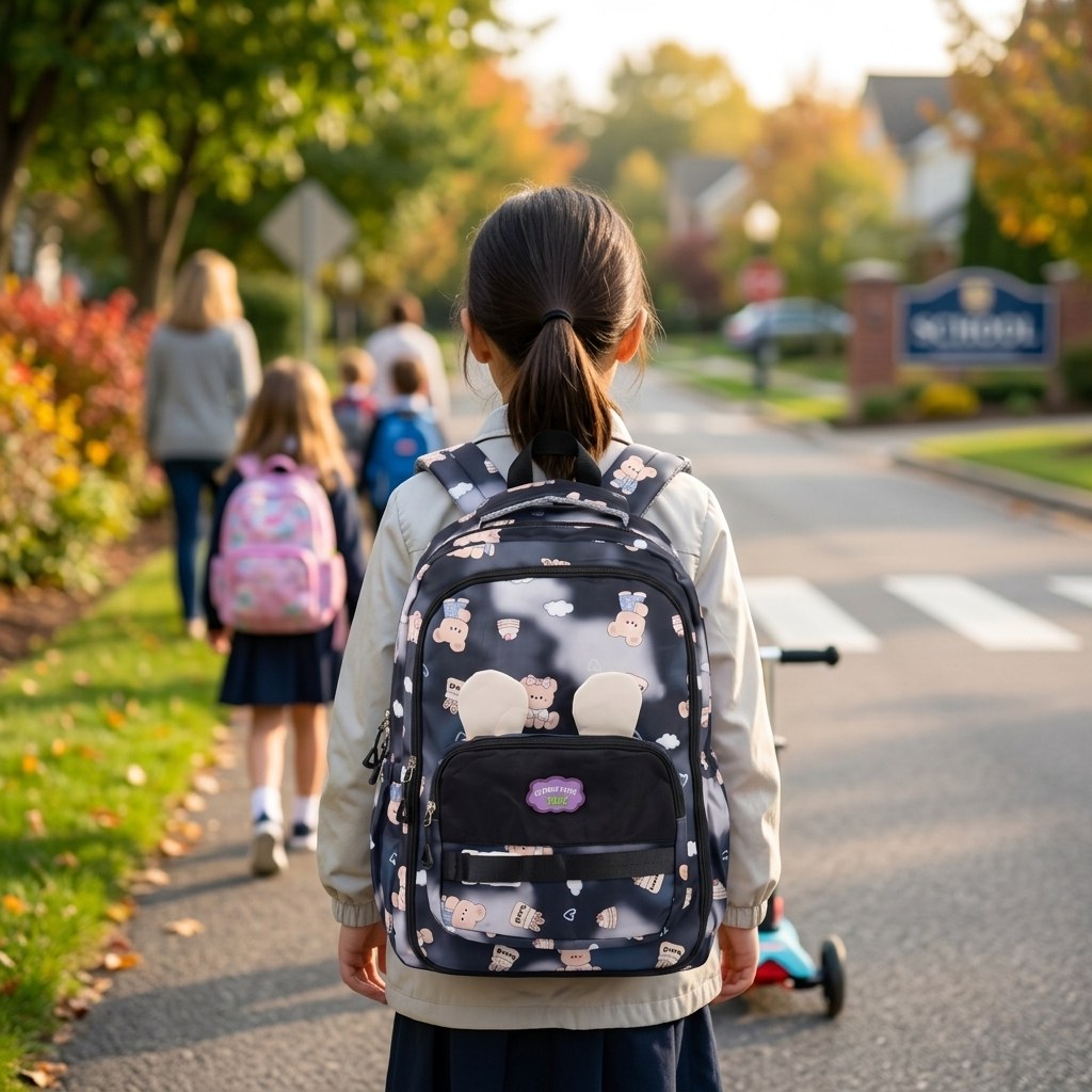 Black Kids Bear Backpack photo 2