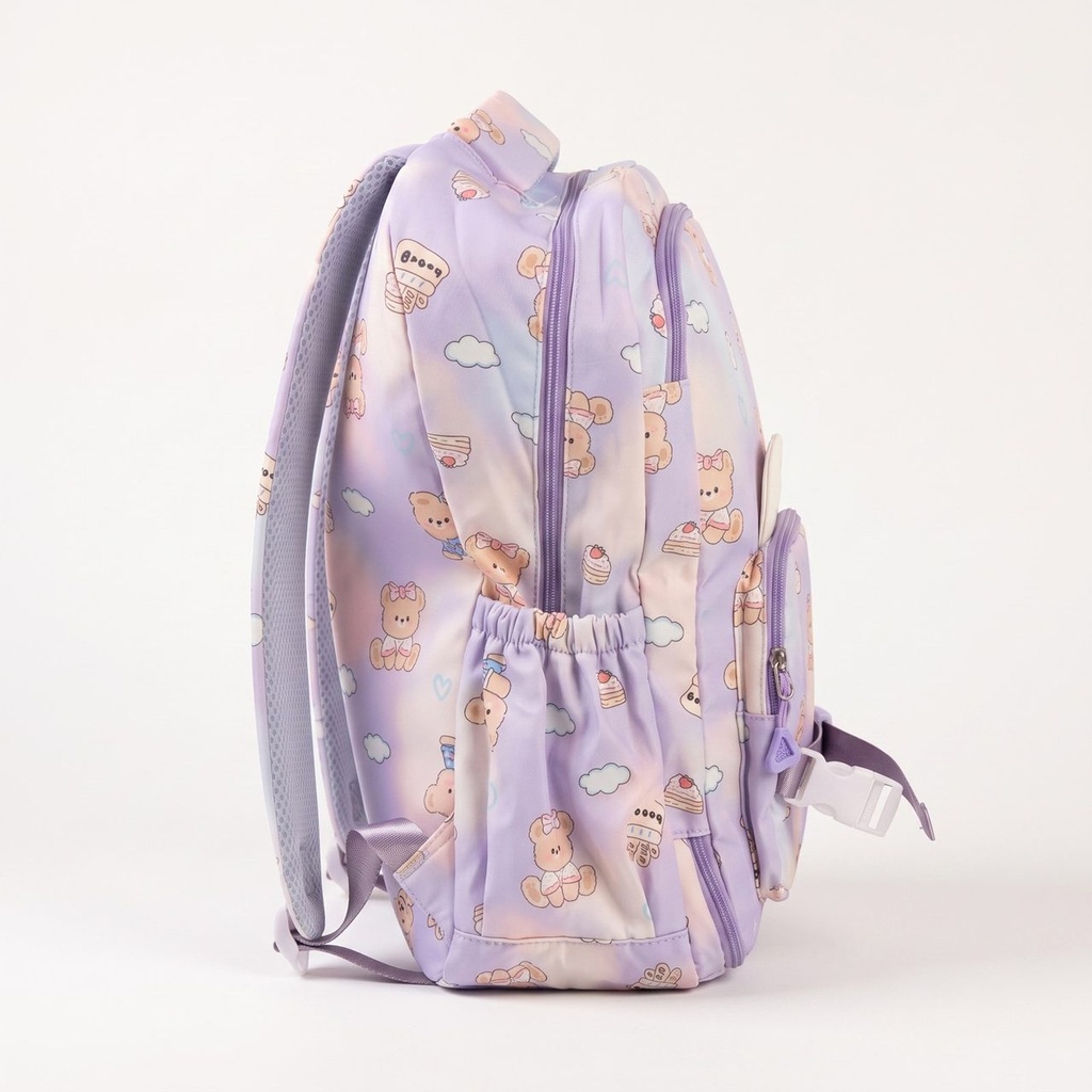 Pink Kids Bear Backpack photo 6