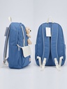 Blue and Beige Stylish Kids Backpack photo 3