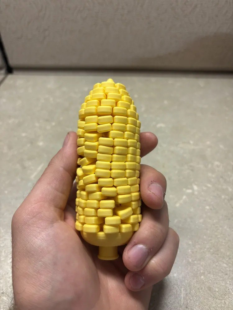 Flexi Corn Cob Mini Fidget Toy clean no-logo photo 2