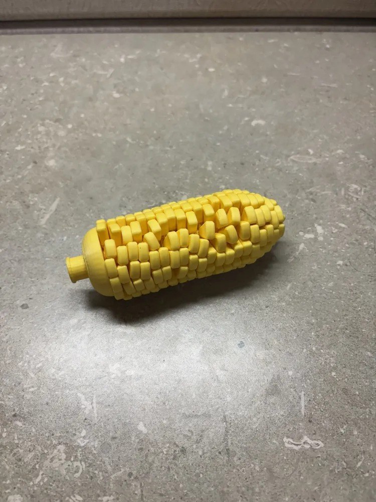 Flexi Corn Cob Mini Fidget Toy clean no-logo photo 4