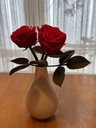 3D Printed Rose Flower with Stem photo 2