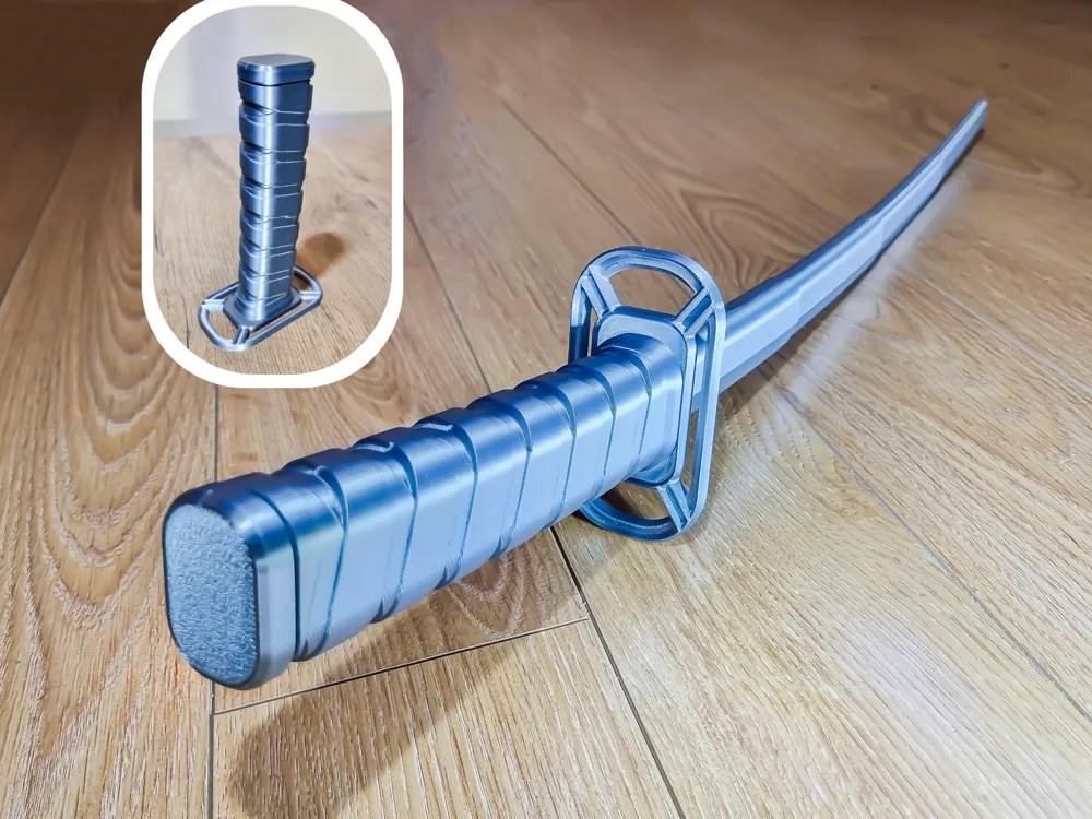 3D Printed Katana Sword – Random Colors photo 2