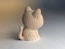 Knitted Kitty – back view