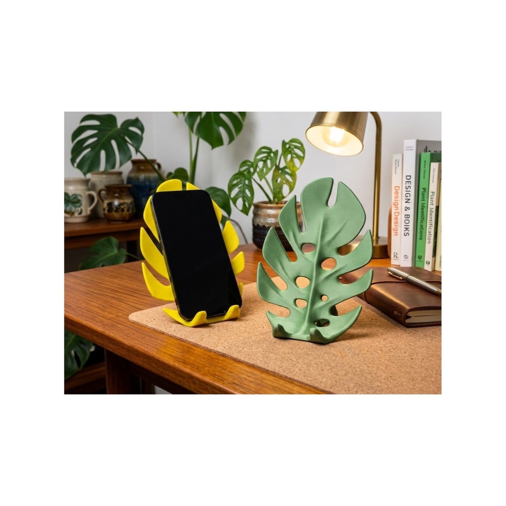 Monstera phone stand – color examples
