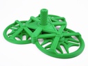 3D Printed Triple Geneva Mechanism Fidget – view 2
