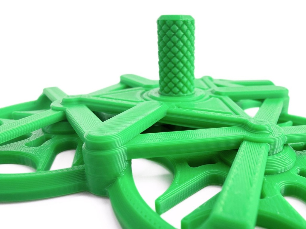 3D Printed Triple Geneva Mechanism Fidget – view 7