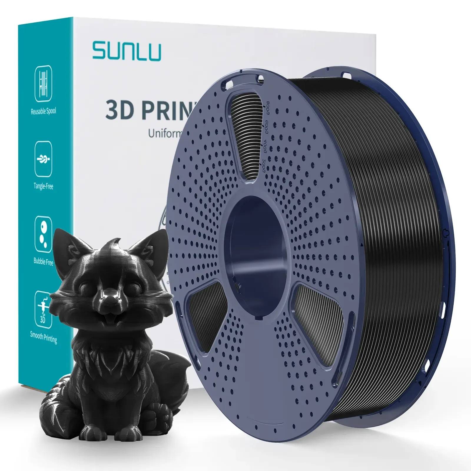SUNLU PETG black — supplier photo 2