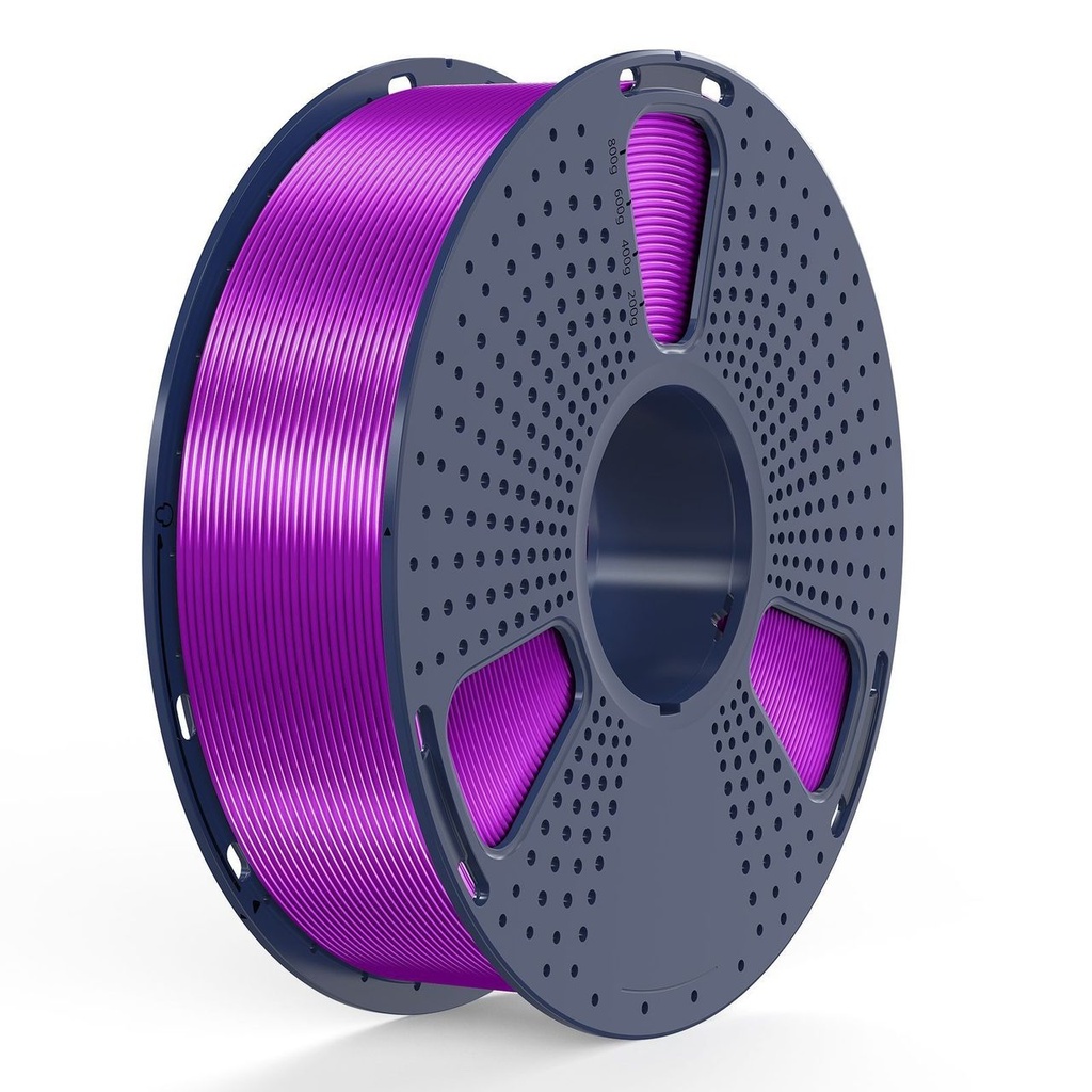 Filament SUNLU Silk PLA+ 1.75 mm Purple, 1 kg — photo 3