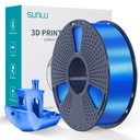 Filament SUNLU Silk PLA+ 1.75 mm Blue, 1 kg — photo 2