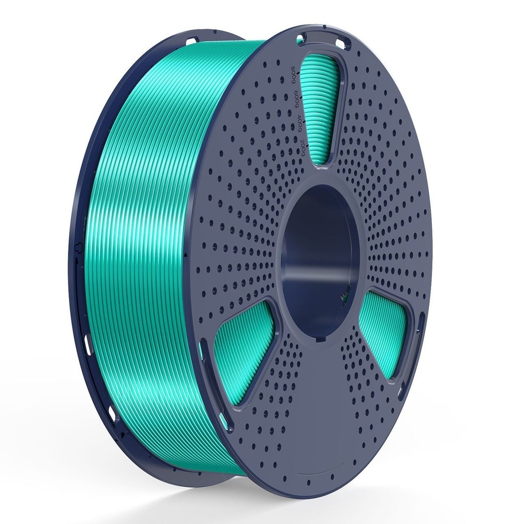 Filament SUNLU Silk PLA+ 1.75 mm Green, 1 kg — photo 3